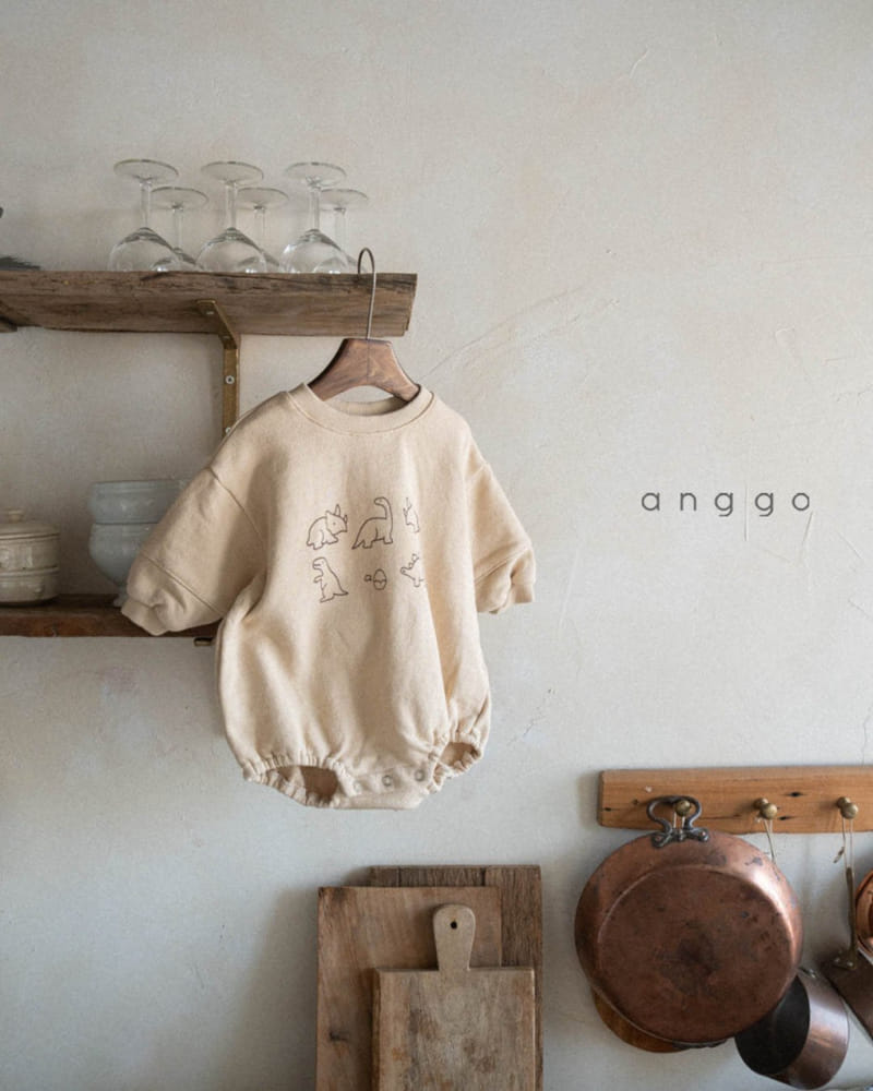 Anggo - Korean Baby Fashion - #babyfever - Dino Romper - 5