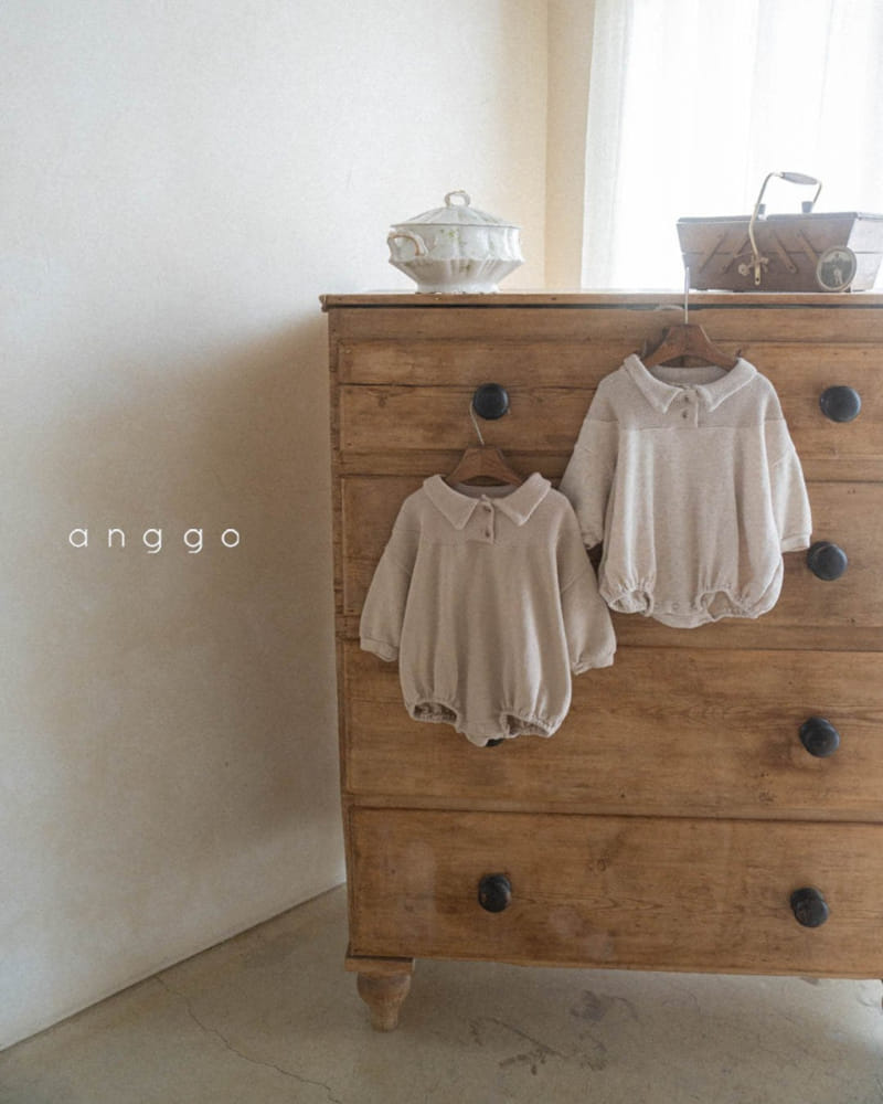 Anggo - Korean Baby Fashion - #babyfever - Waffle Kitkat Romper - 3