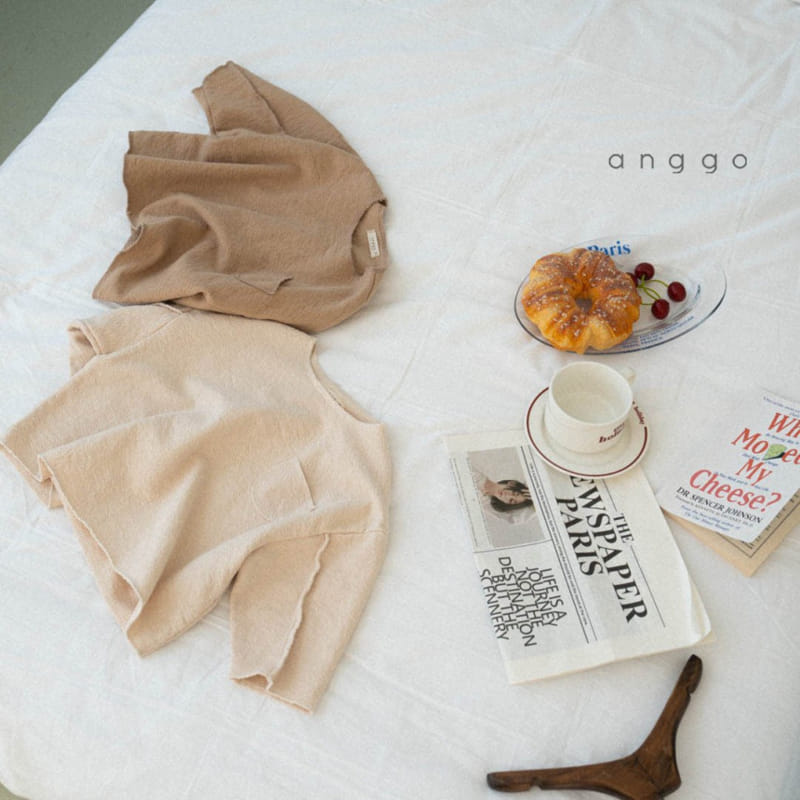 Anggo - Korean Children Fashion - #Kfashion4kids - Custard Tee - 3