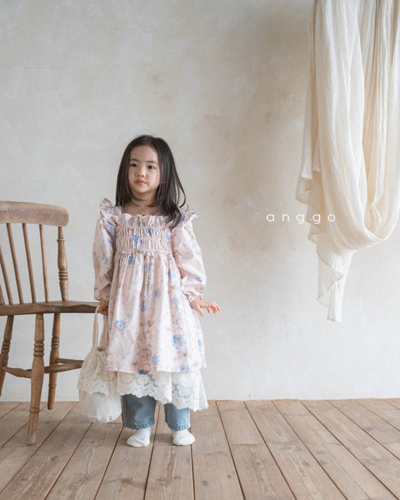 Anggo - Korean Children Fashion - #childrensboutique - Watercolor One-Piece - 8
