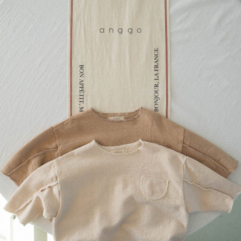Anggo - Korean Children Fashion - #magicofchildhood - Custard Tee - 5