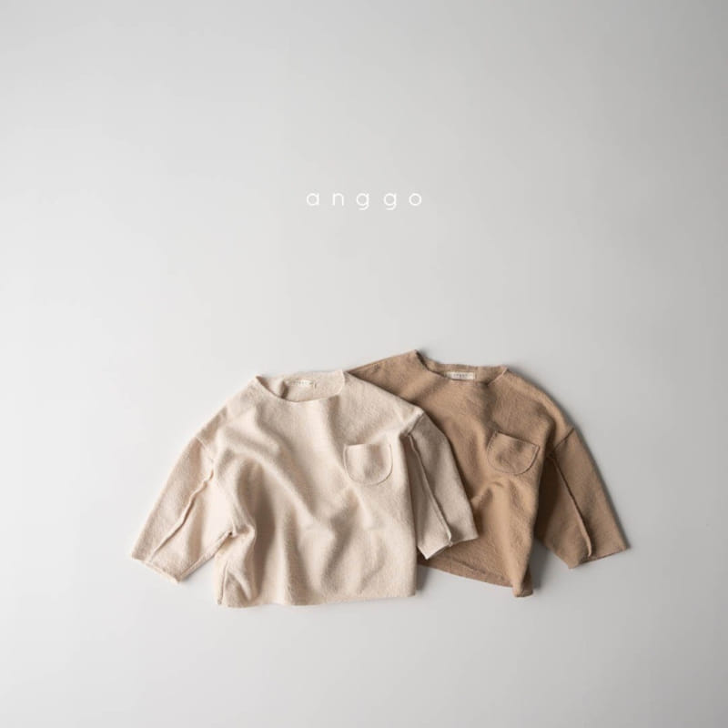 Anggo - Korean Children Fashion - #todddlerfashion - Custard Tee - 8