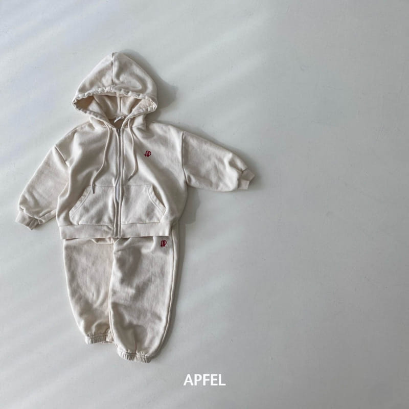 Apfel - Korean Children Fashion - #Kfashion4kids - Plain Zip Up - 5