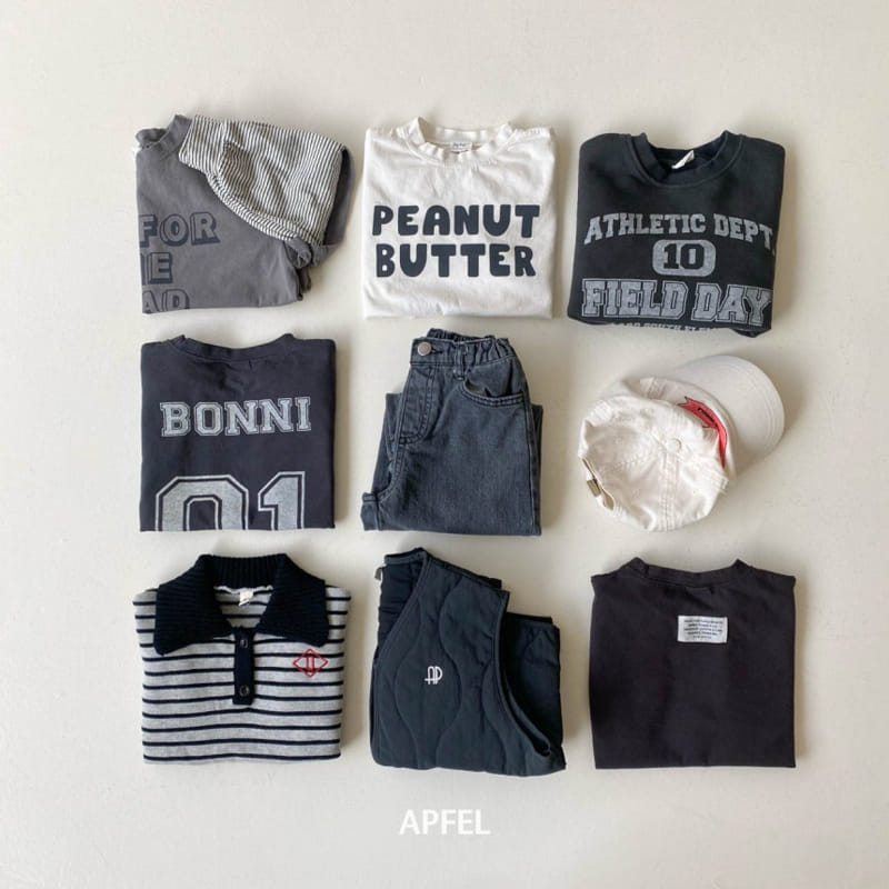 Apfel - Korean Children Fashion - #designkidswear - Boni Short Sleeve Tee - 10