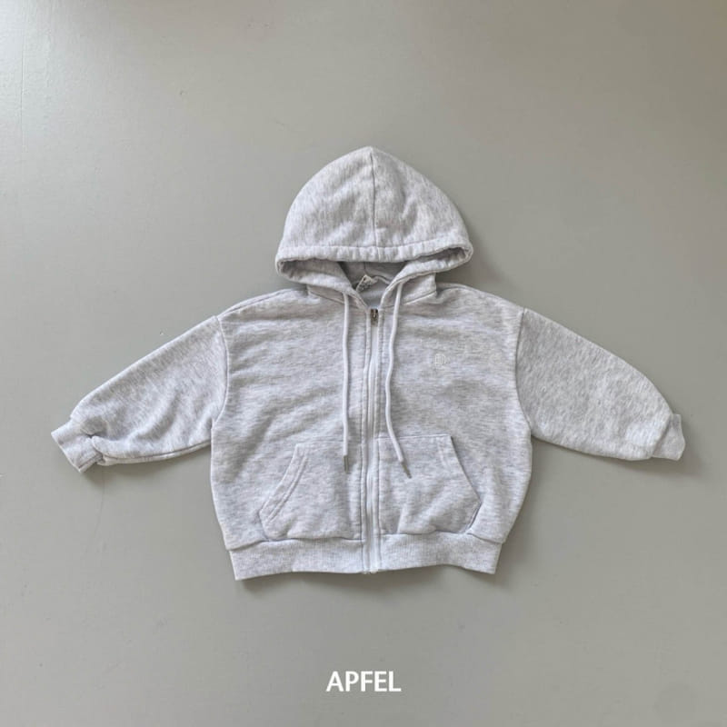Apfel - Korean Children Fashion - #kidsstore - Plain Zip Up - 3