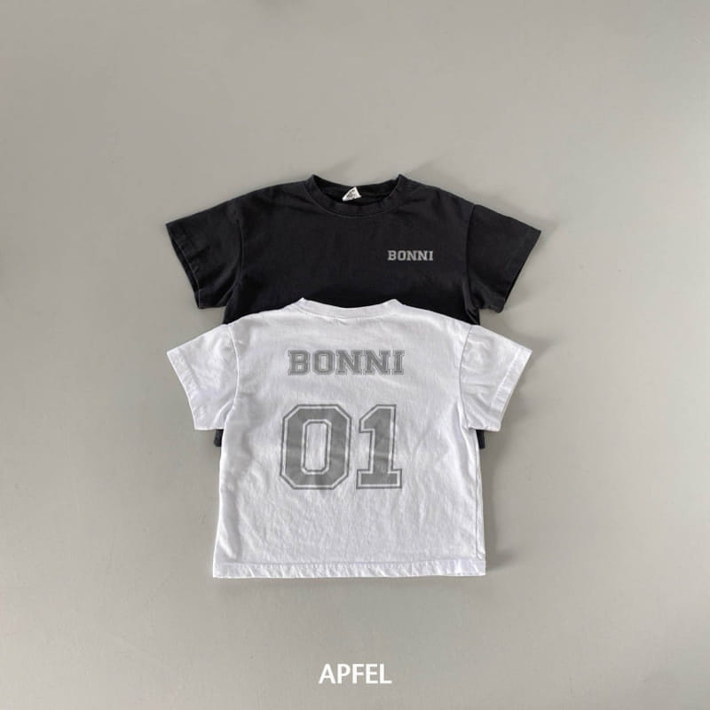 Apfel - Korean Children Fashion - #kidzfashiontrend - Boni Short Sleeve Tee