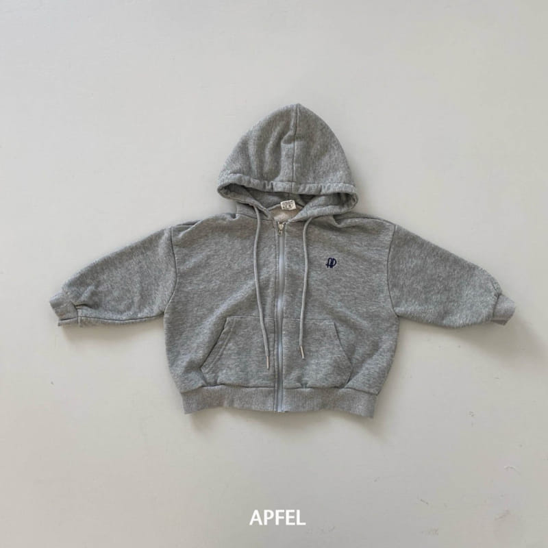 Apfel - Korean Children Fashion - #kidsstore - Plain Zip Up - 4