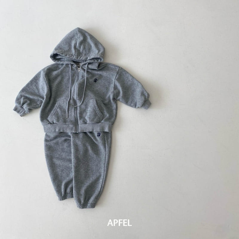 Apfel - Korean Children Fashion - #magicofchildhood - Plain Zip Up - 7