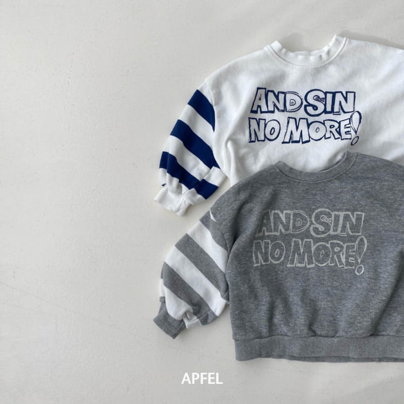 Apfel - Korean Children Fashion - #minifashionista - Marine Sweatshirt - 10