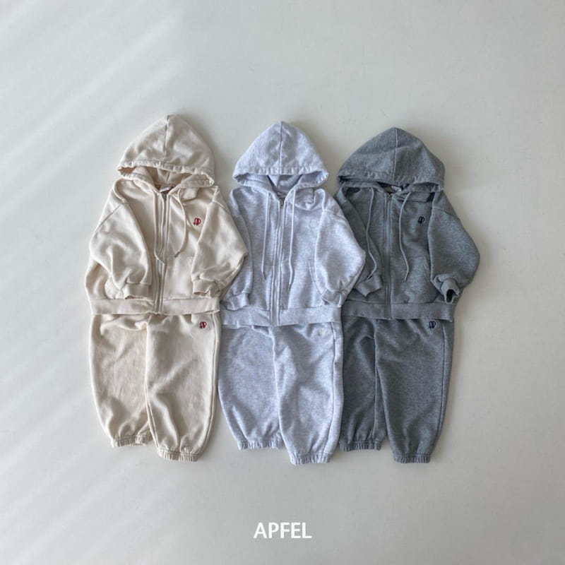 Apfel - Korean Children Fashion - #minifashionista - Plain Zip Up - 8