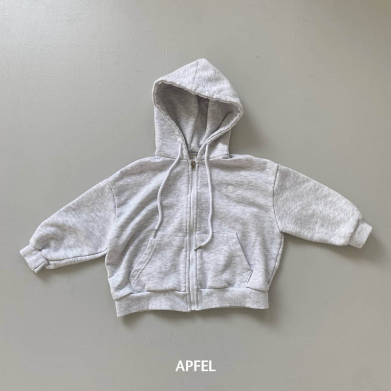 Apfel - Korean Children Fashion - #todddlerfashion - Plain Zip Up - 10