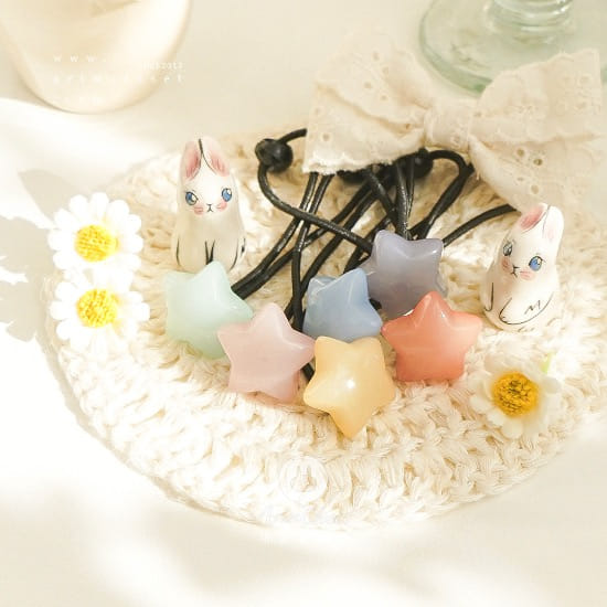 Arim Closet - Korean Children Fashion - #Kfashion4kids - Star Chou Chou (random 2ea 1set)