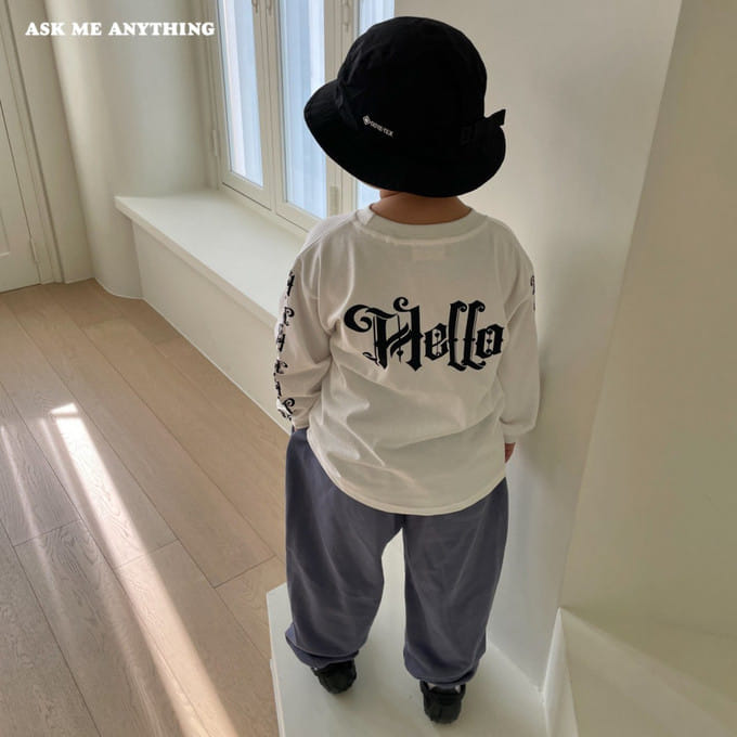 Ask Me Anything - Korean Children Fashion - #Kfashion4kids - Hello Tee