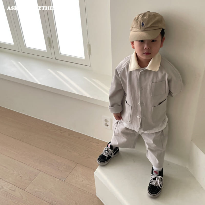 Ask Me Anything - Korean Children Fashion - #Kfashion4kids - Kese Collar Jacket - 10