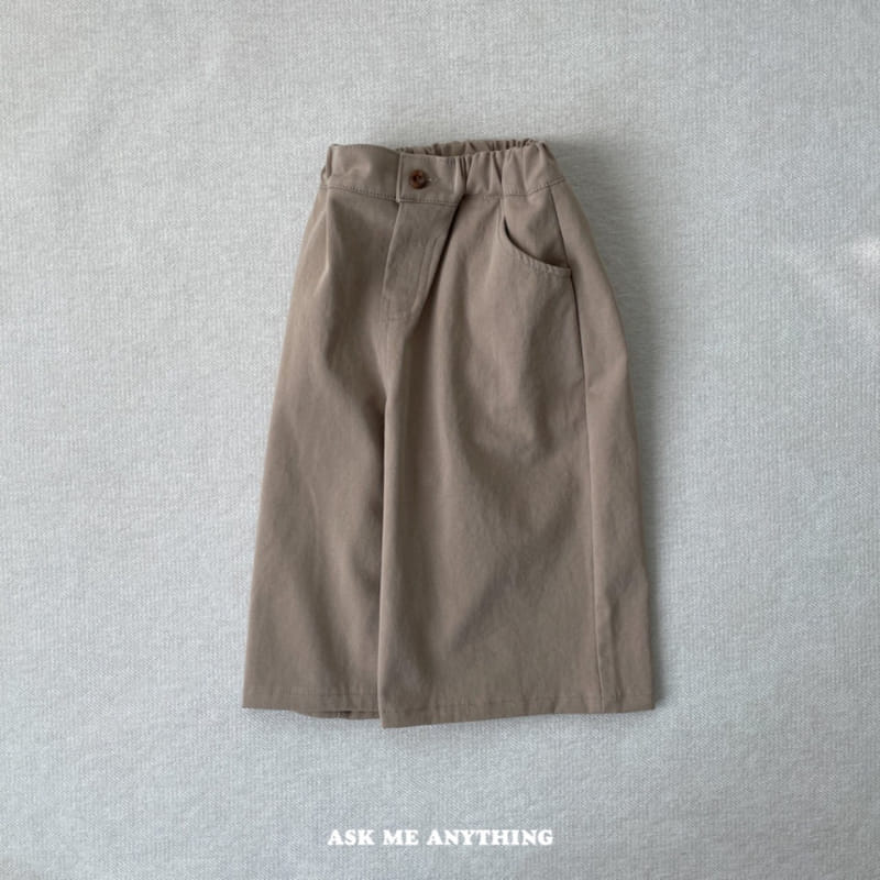 Ask Me Anything - Korean Children Fashion - #designkidswear - Daddy Pants - 8