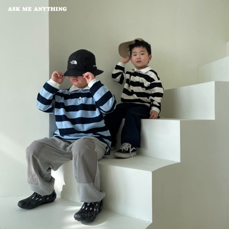 Ask Me Anything - Korean Children Fashion - #fashionkids - Double Needs Pants - 9