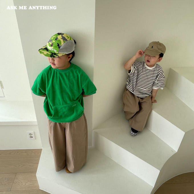Ask Me Anything - Korean Children Fashion - #fashionkids - Archive Short Sleeve Sweatshirt