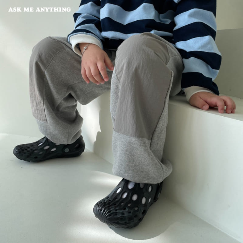 Ask Me Anything - Korean Children Fashion - #kidsshorts - Double Needs Pants - 10