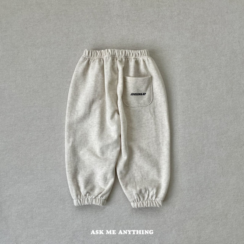 Ask Me Anything - Korean Children Fashion - #kidzfashiontrend - Scale Jogger PantS - 8