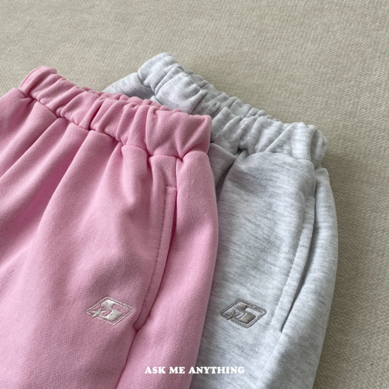 Ask Me Anything - Korean Children Fashion - #Kfashion4kids - Fit Sweat Half Pants - 4