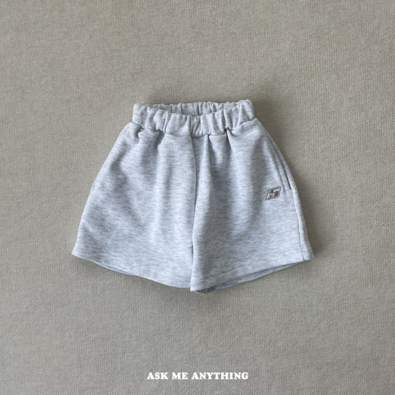 Ask Me Anything - Korean Children Fashion - #magicofchildhood - Fit Sweat Half Pants - 5