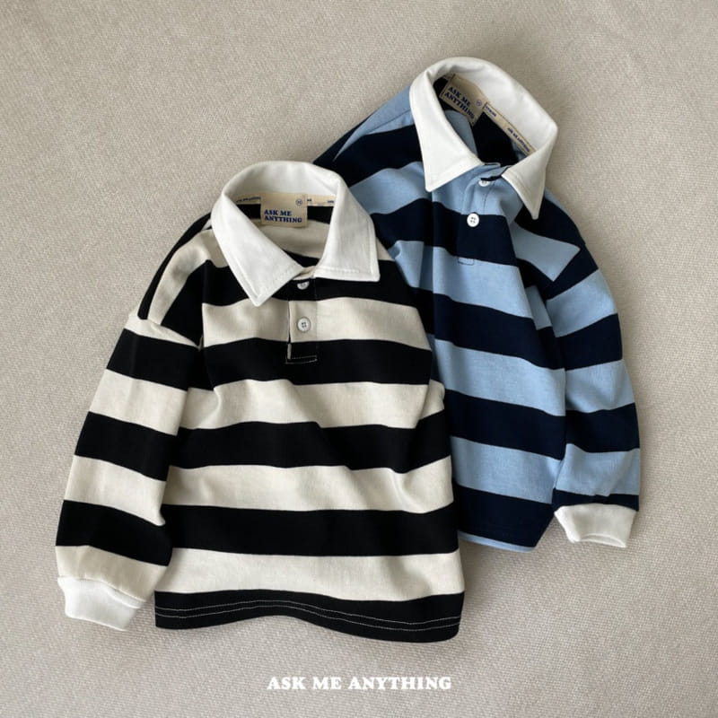 Ask Me Anything - Korean Children Fashion - #minifashionista - Jane Collar Tee - 3