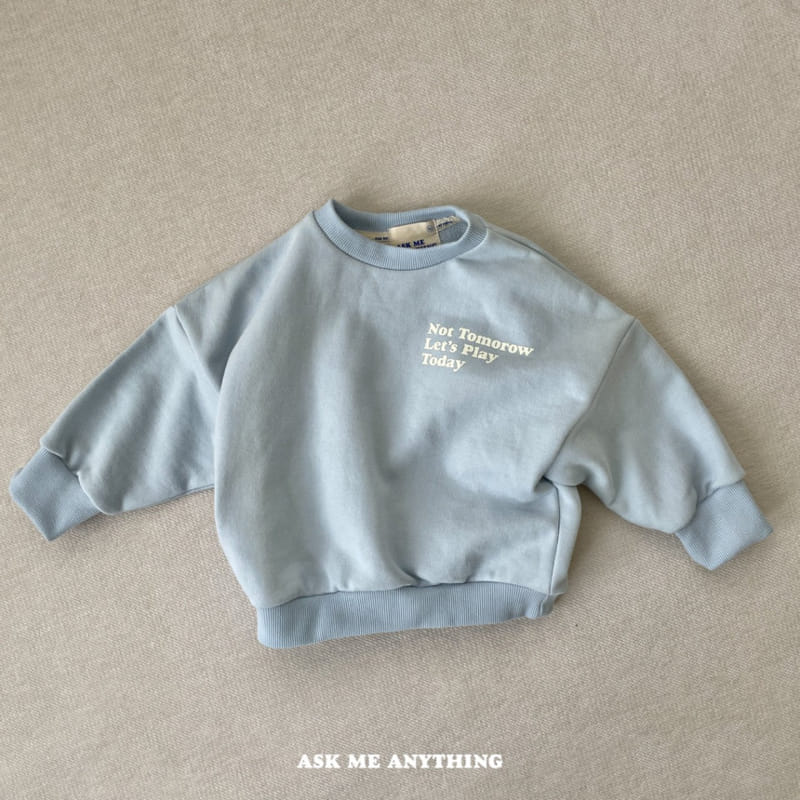 Ask Me Anything - Korean Children Fashion - #minifashionista - Today Sweatshirt - 10