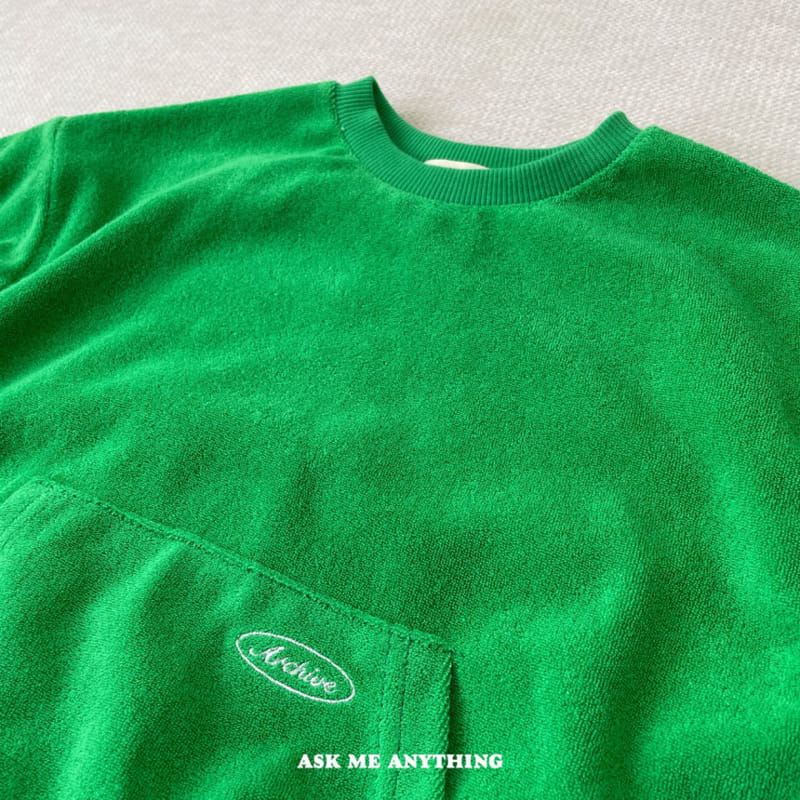 Ask Me Anything - Korean Children Fashion - #todddlerfashion - Archive Short Sleeve Sweatshirt - 10