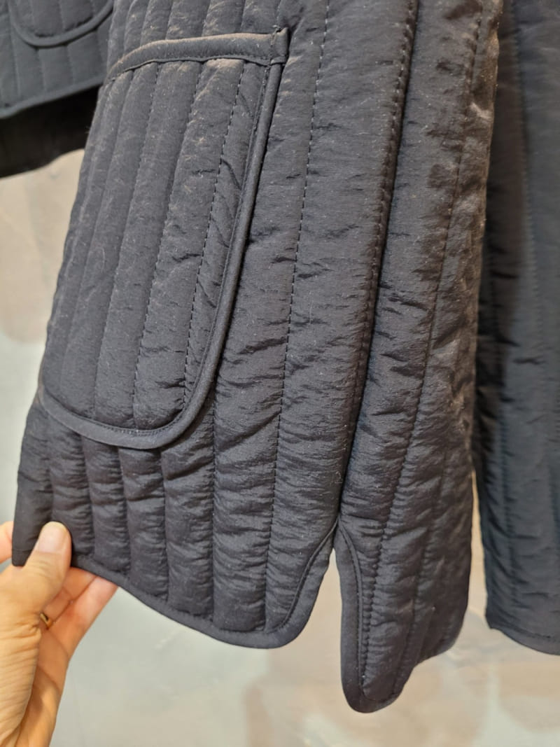 Atree - Korean Children Fashion - #discoveringself - Adult Line Quilting Jumper - 5
