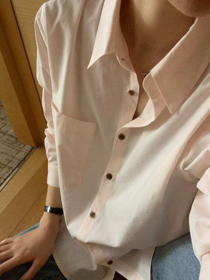 Atthismoment - Korean Women Fashion - #womensfashion - Loose Boxy Shirt - 4