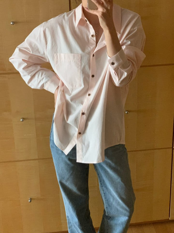Atthismoment - Korean Women Fashion - #momslook - Loose Boxy Shirt - 5