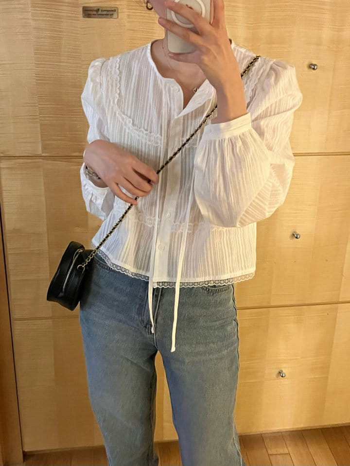 Atthismoment - Korean Women Fashion - #momslook - Radi Blouse