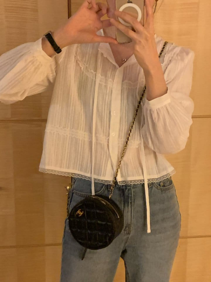 Atthismoment - Korean Women Fashion - #momslook - Radi Blouse - 2