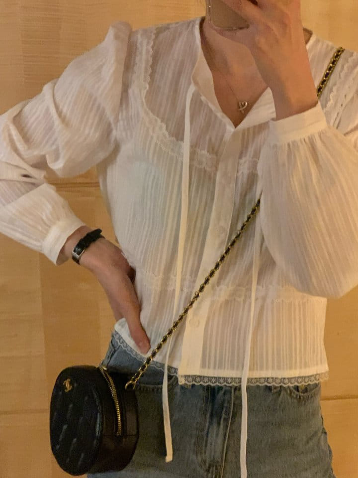 Atthismoment - Korean Women Fashion - #momslook - Radi Blouse - 3