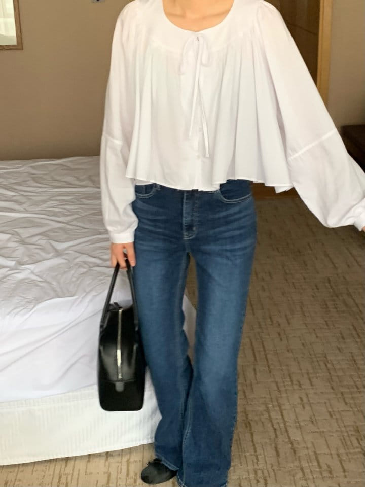 Atthismoment - Korean Women Fashion - #restrostyle - Leap Blouse - 10