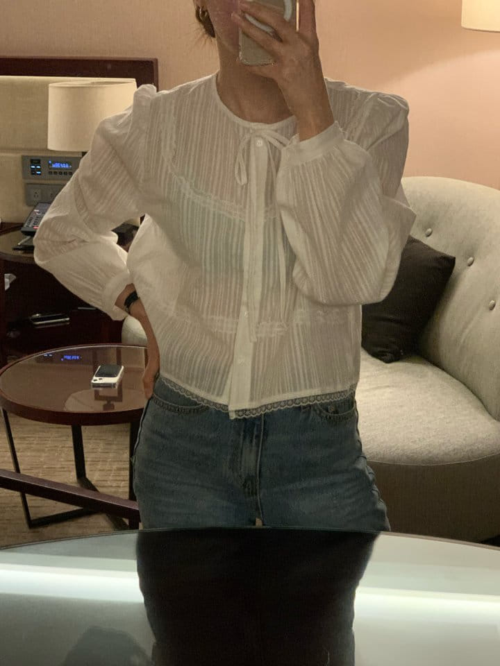 Atthismoment - Korean Women Fashion - #restrostyle - Radi Blouse - 8