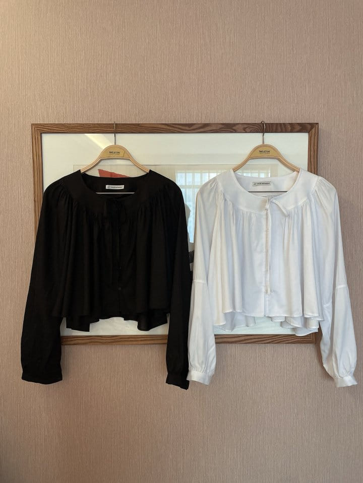 Atthismoment - Korean Women Fashion - #vintagekidsstyle - Leap Blouse - 8