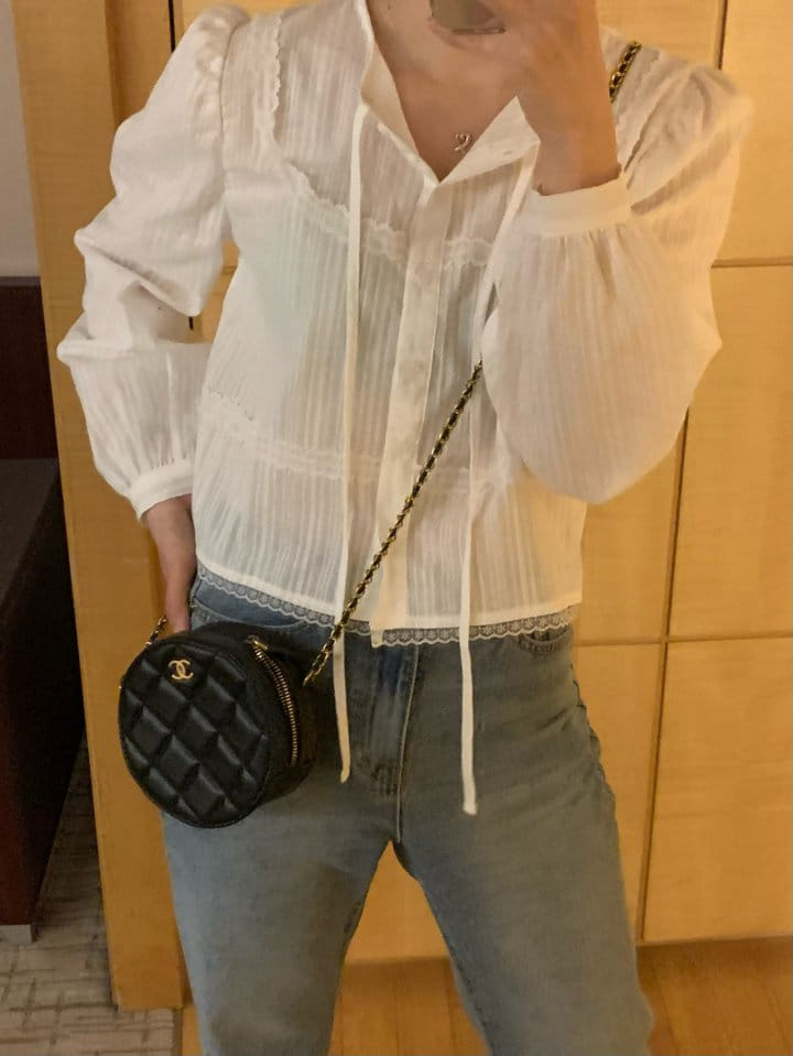 Atthismoment - Korean Women Fashion - #vintagekidsstyle - Radi Blouse - 6