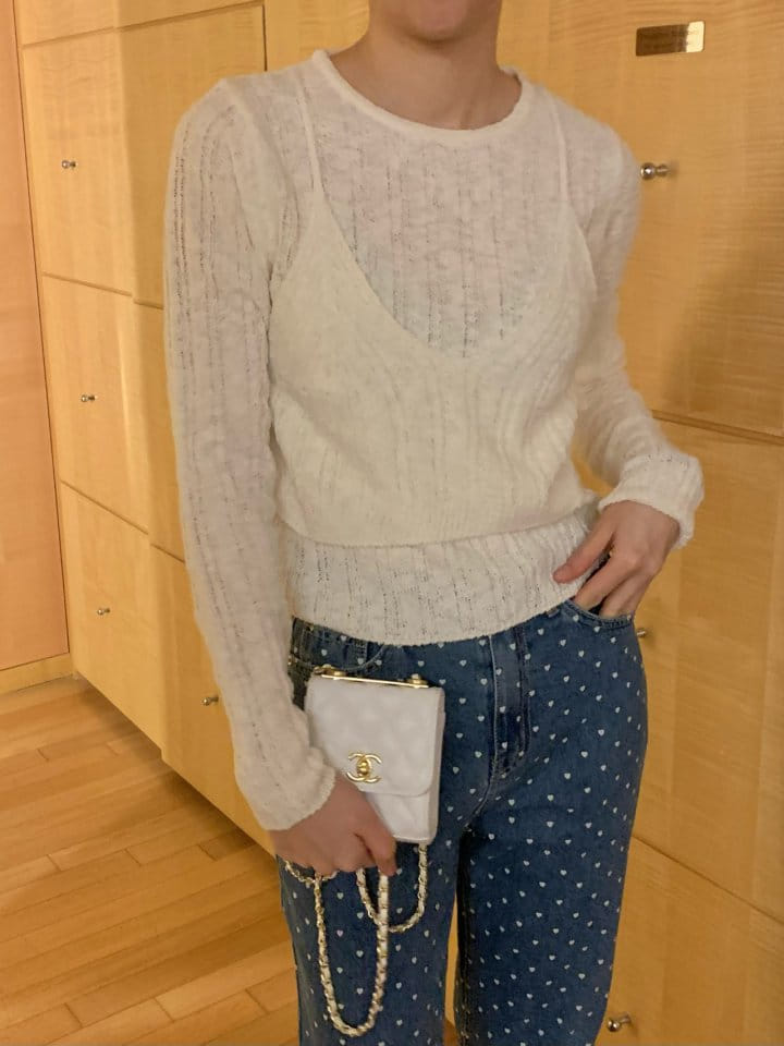 Atthismoment - Korean Women Fashion - #vintagekidsstyle - Bustier Knit - 5