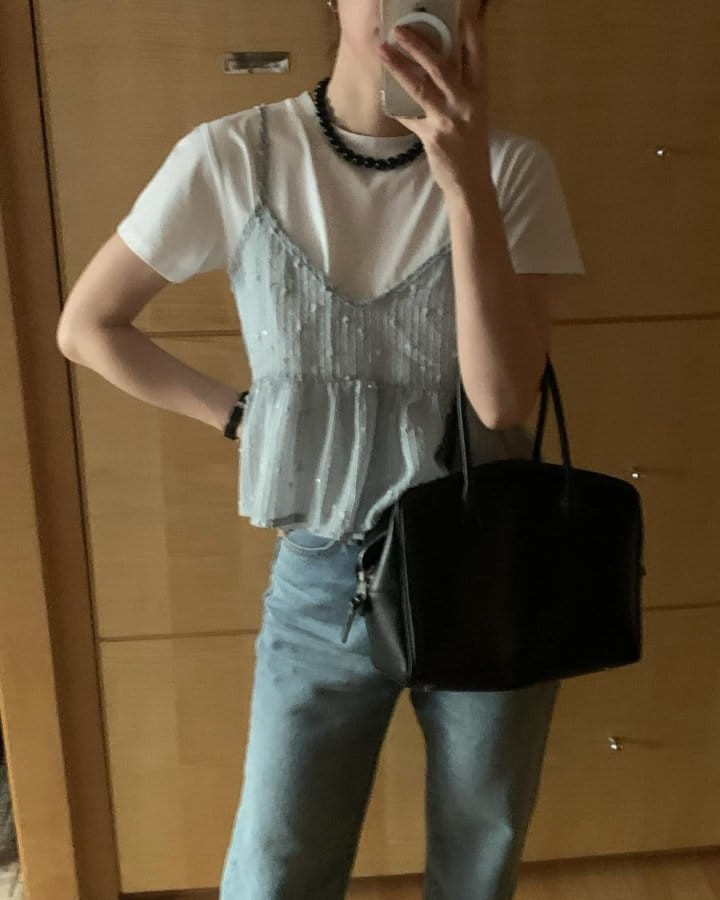 Atthismoment - Korean Women Fashion - #vintagekidsstyle - Langbang Bustier   - 3