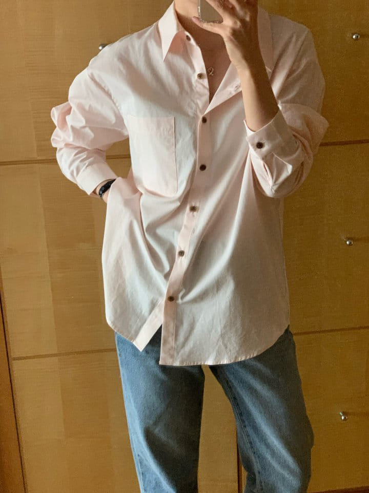 Atthismoment - Korean Women Fashion - #womensfashion - Loose Boxy Shirt