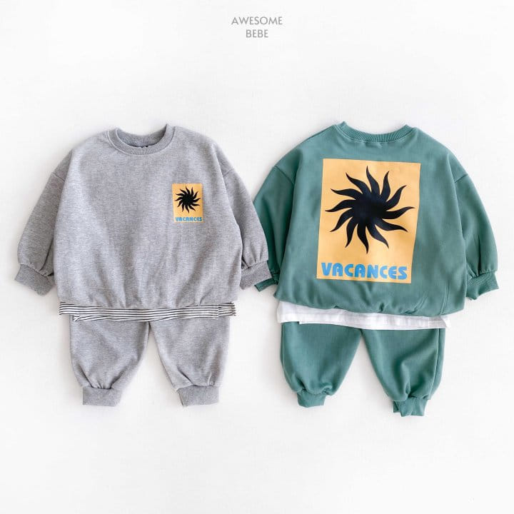 Awesome Bebe - Korean Children Fashion - #magicofchildhood - Whirlwind Top Bottom Set