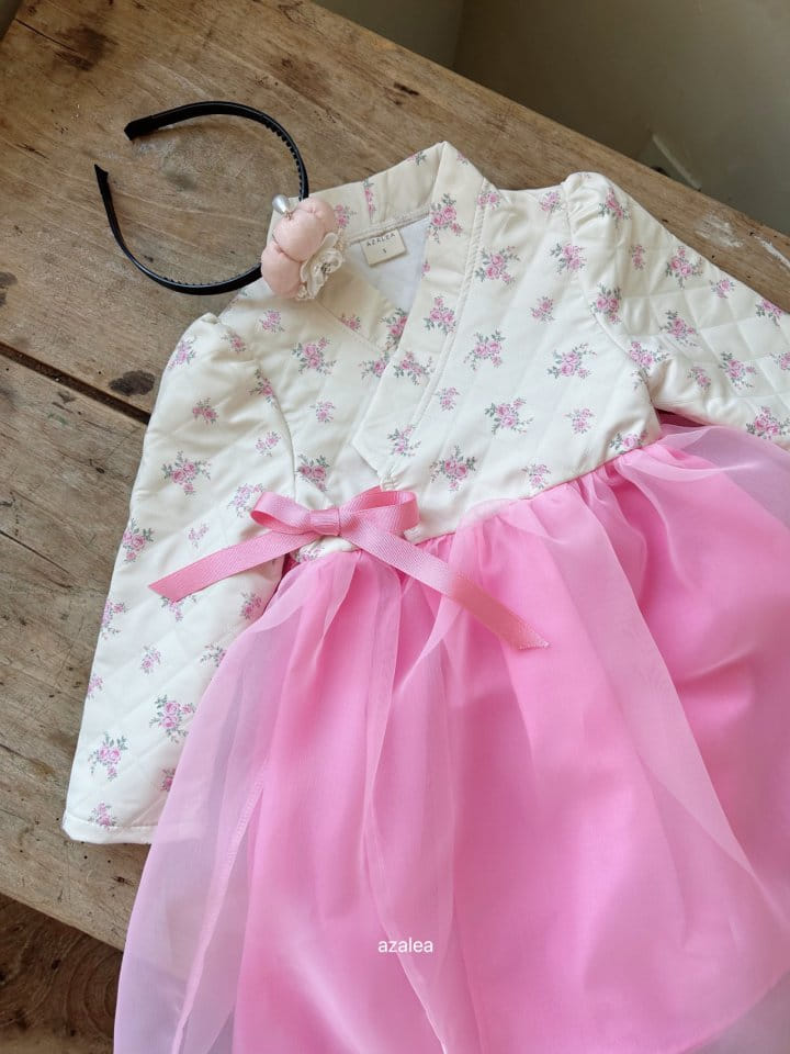 Azalea - Korean Children Fashion - #kidzfashiontrend - Flower Hanbok - 4