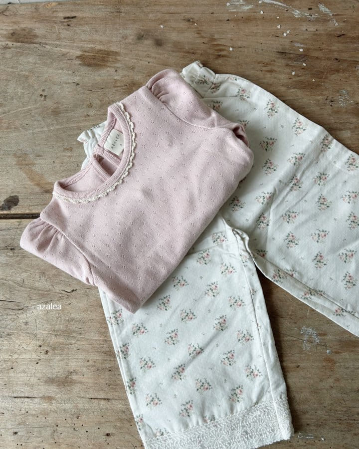 Azalea - Korean Children Fashion - #childofig - Flower Pants - 7