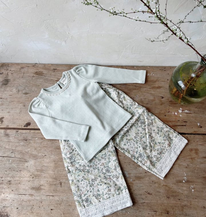 Azalea - Korean Children Fashion - #kidzfashiontrend - Eyelet Tee - 6