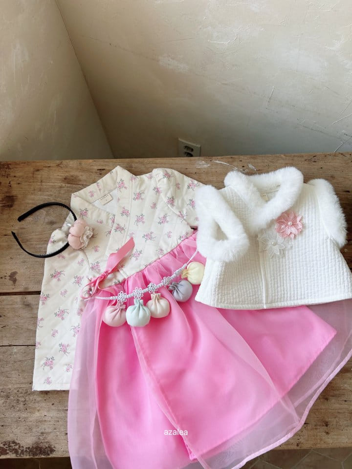 Azalea - Korean Children Fashion - #kidzfashiontrend - Flower Hanbok - 3
