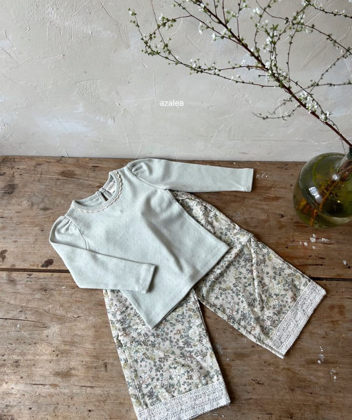 Azalea - Korean Children Fashion - #littlefashionista - Eyelet Tee - 8