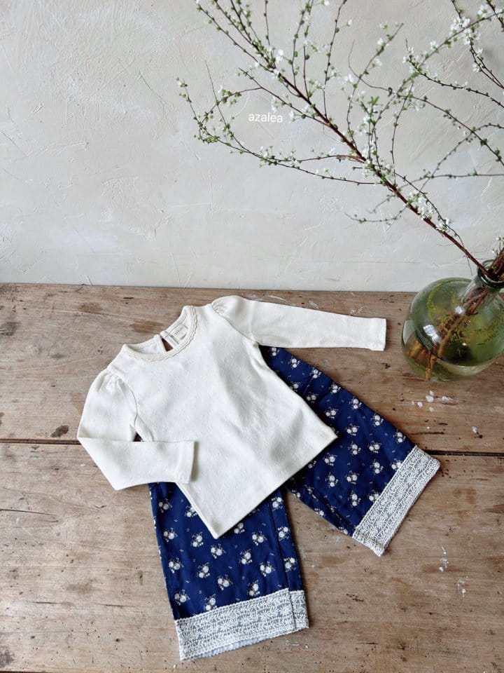 Azalea - Korean Children Fashion - #littlefashionista - Flower Pants - 3