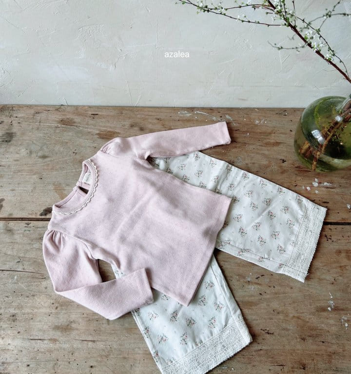 Azalea - Korean Children Fashion - #littlefashionista - Flower Pants - 4