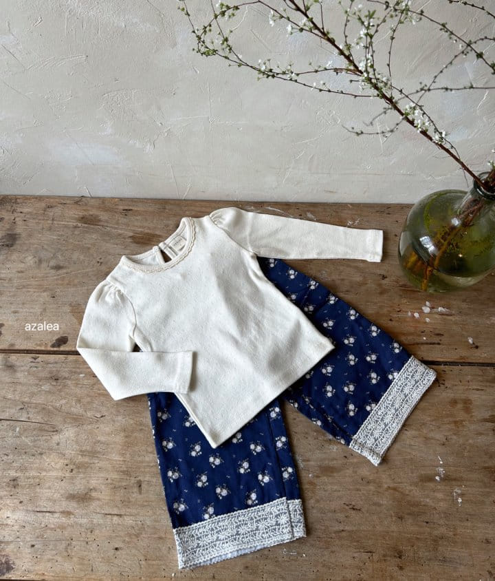 Azalea - Korean Children Fashion - #prettylittlegirls - Flower Pants - 6